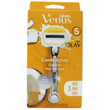 GILLETTE VENUS 5 hojas 3 cartuchos Coco 6/paquete