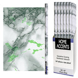 HOME ACCENTS Shelf Liner Marble Green Size 18x54 inch Home Accessories Packing 24/Box