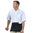 PREM. Waist Apron with ZIPPER 3 pockets Twill Fabric 7.25oz 65/35 P/C size 21in W X 11in L Color Black 6/Pack