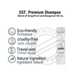 EST. Premium Shampoo Blend of Grapefruit and Bergamot 40 mL 288's/ Pack