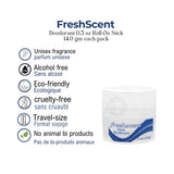 Freshscent™ Deodorant 0.5 oz Roll-On Stick Alcohol Free 14.0 gm 576's / Pack