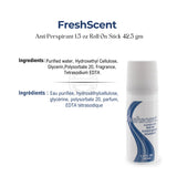 Freshscent™ Anti-Perspirant 1.5 oz Roll-On Stick Alcohol Free 42.5 gm 96's / Pack