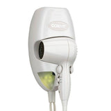 CONAIR® 1600 Watt Wall Mount Dryer White