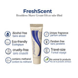 Crema de afeitar sin brocha Freshscent™ Tubo de 0,6 oz 18 ml 720 unidades/paquete