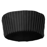 STD. Pillbox Cap Velcro Closure 1 Size fits all Lightweight 5oz. Poplin 65/35 Poly Cotton Color Black 