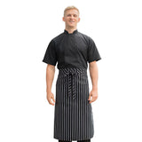 PREM. Apron BISTRO Style 2 Pockets Twill Fabric 7.25oz 65/35 P/C size 36in W X 29in L Multi-Color