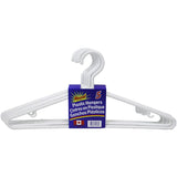 ROYAL SPONGE Hanger Plastic White 5 Pcs Home Accessories Packing 36/Box