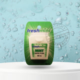 Hilo dental encerado Freshmint® Mint, 100 yardas, envuelto individualmente, 72 unidades por paquete