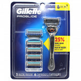 GILLETTE Fusion5 Proglide 1rzr+6carts