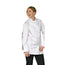 STD. Chef Coat LONG SLEEVE Plastic Button Closure P/C Twill Fabric Color White sizes XS-XL 3/Pack