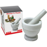 GOURMET Marble Mortar & Pestle Kitchenware Packaging 6/Box