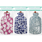 Hot Water Bottle with Flannel Cover 2000cc