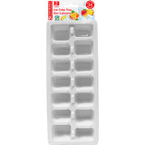 GOURMET Ice Cube Tray 2 Pcs Kitchenware Color White Packaging 24/Box