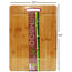 GOURMET Bamboo Cutting Board Kitchenware Size 11x16 inch 12/Pack