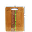 GOURMET Bamboo Cutting Board Kitchenware Size 9x13 inch)12/Pack