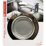 GOURMET Sink Strainer Stainless Steel Kitchenware Size 4 inch