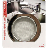 GOURMET Sink Strainer Mesh Stainless Steel Kitchenware Size 4 inch