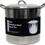 GOURMET Stock Pot Stainless Steel with Dome Lid Size 8Qt Packing 2/Box