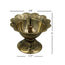 HOME ACCENTS Brass Diya Lotus Akhand Size 2 inch Home Accessories Packing 6/Box