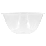 GOURMET Calibrated Clear Mixing Bowl 4.2L Plasticware Packaging 48/Box