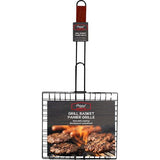 GOURMET BBQ Grill Basket Burger/Steak Kitchenware Size 21x10 inch Packaging 12/Box