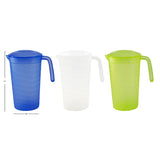 STERILITE Pitcher 2.2L Plasticware Color Clear/Blue/Green Packaging 18/Box