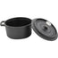 GOURMET Cast Iron Melting Pot Size 4x2 inch Cookware Packing 6/Box