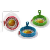 GOURMET Egg Ring Silicone Asst Colors Kitchenware