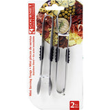 GOURMET Tong Mini Serving 2 Pcs Stainless Steel Kitchenware Size 5 inch