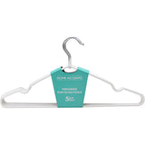 HOME ACCENTS Hanger PVC Coated 5 Pack Color White Home Accessories Packing 16/Box