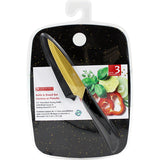 GOURMET Cutting Board with Knife Kitchenware Size 6x8 inch /Knife 3.5 inch