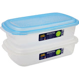 STERILITE Royal Food Container Rectangular 1800ml Plasticware Packaging 36/Box