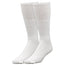 Tube Socks Cotton with Spandex Elastic Ultimate Over the Calf Unisex Color White 12/Pack