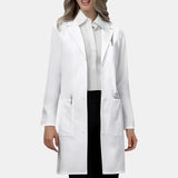 STD. UNISEX FITTING LAB Coat Button Closure 3 Pockets Color White sizes XS-XL