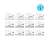 T200 Large Pillowcase, Size 20"x28", Colour White 12/Pack