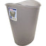 STERILITE Wastebasket Oval 3Gal Plasticware Color Gray Packaging 6/Box