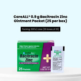 CareALL 0.9 g Bacitracin Zinc Ointment Packet (25 per box)