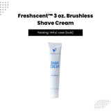 FreshScent 3 oz. Brushless Shave Cream