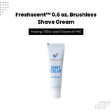 FreshScent 0.6 oz. Brushless Shave Cream