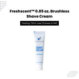 FreshScent 0.85 oz. Brushless Shave Cream