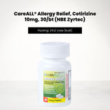 CareALL Allergy Relief, Cetirizine 10mg, 30/bt (NBE Zyrtec)