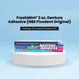 FreshMint 2 oz. Denture Adhesive (NBE Fixodent Original) 72's units/cs