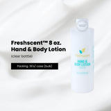 FreshScent 8 oz. Hand & Body Lotion (clear bottle)