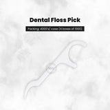 FreshMint Dental Floss Pick 4000's units/cs