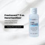 FreshScent 2 oz. Hand Sanitizer (70% Ethyl Alcohol) (clear bottle) (USA)