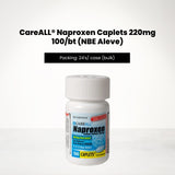 CareALL Naproxen Caplets 220mg 100/bt (NBE Aleve)