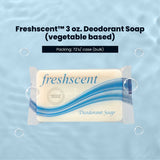 FreshScent 3 oz. Deodorant Soap (vegetable based) 72's units/cs