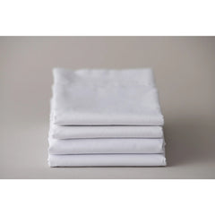 TC-130 FLAT SHEETS fabric heavyweight muslin 3.4oz/ yard crafted White for Healthcare Packing 24's/ case Thomaston Mills