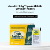 CareALL 0.9g Triple Antibiotic Ointment Packet (25 per box) (NBE Neosporin)