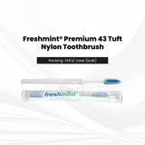 FreshMint Premium 43 Tuft Nylon Toothbrush 144's units/cs